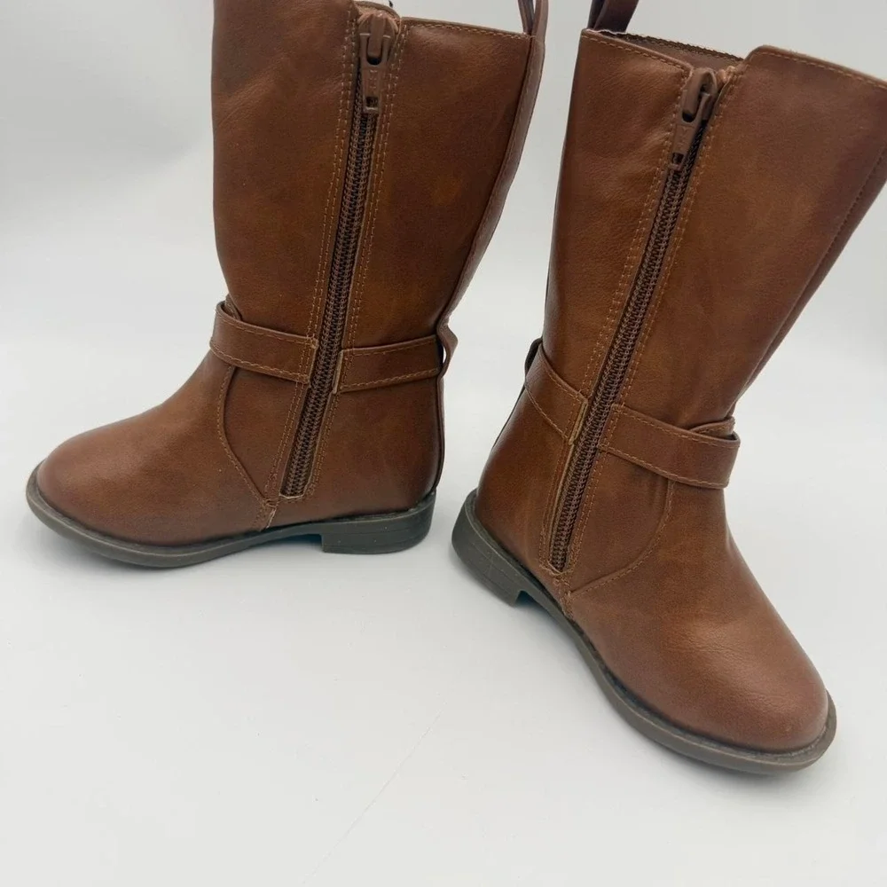 The Children's Place Girls Brown Riding Boots Size 5 Toddler⁠ TCP